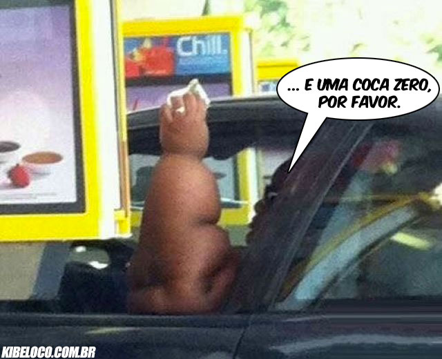 E UMA COCA-ZERO POR FAVOR