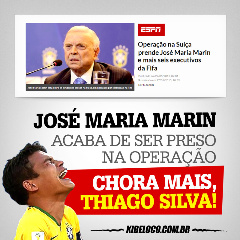 OPERAÇÃO CHORA MAIS THIAGO SILVA