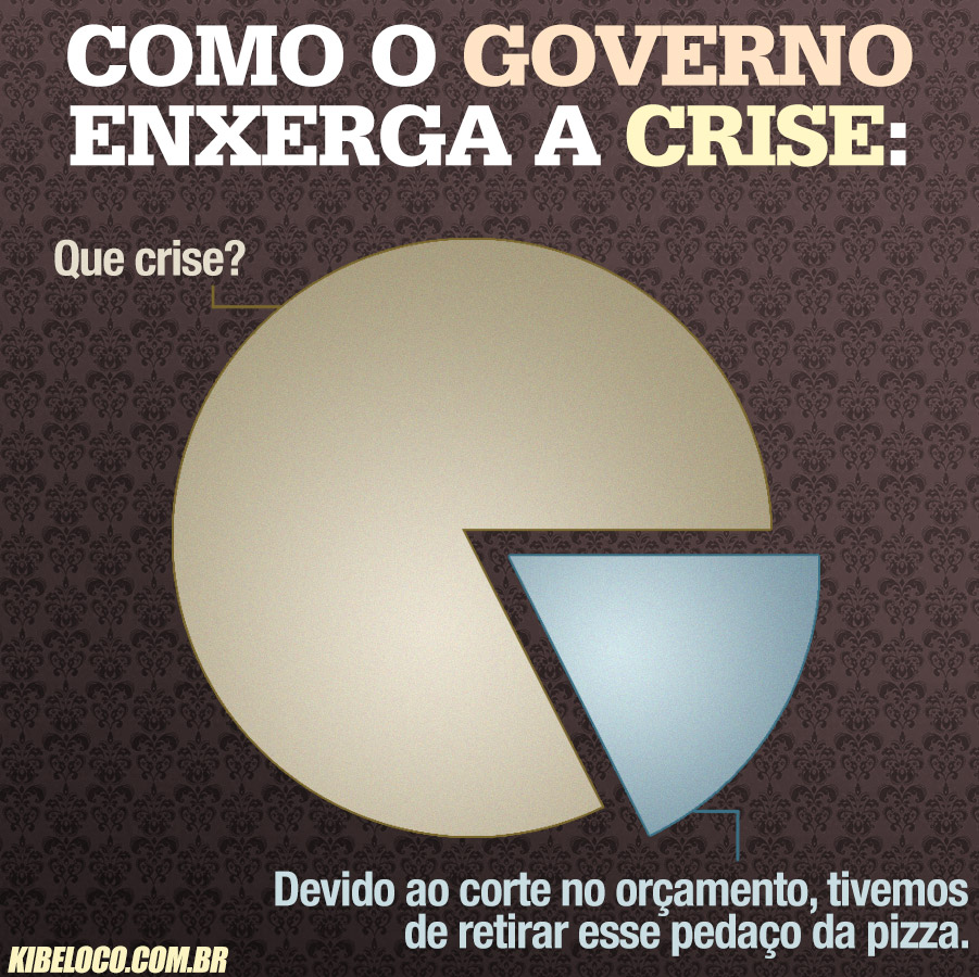 COMO O GOVERNO ENXERGA A CRISE