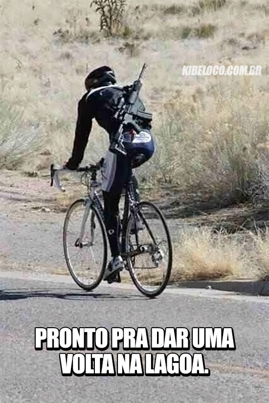 Pronto pra dar uma volta na Lagoa.