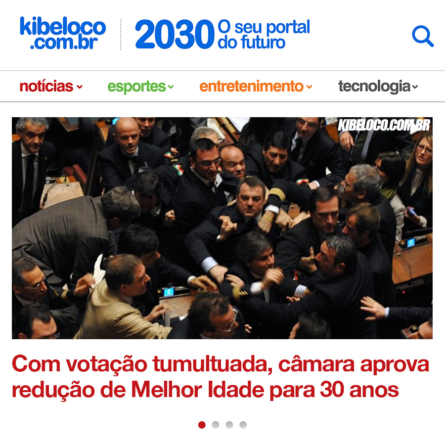 2030, Votação da melhor idade.