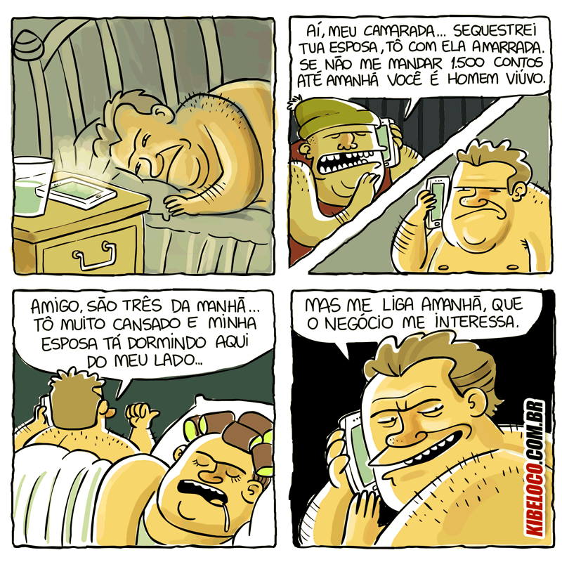 O golpe do sequestro