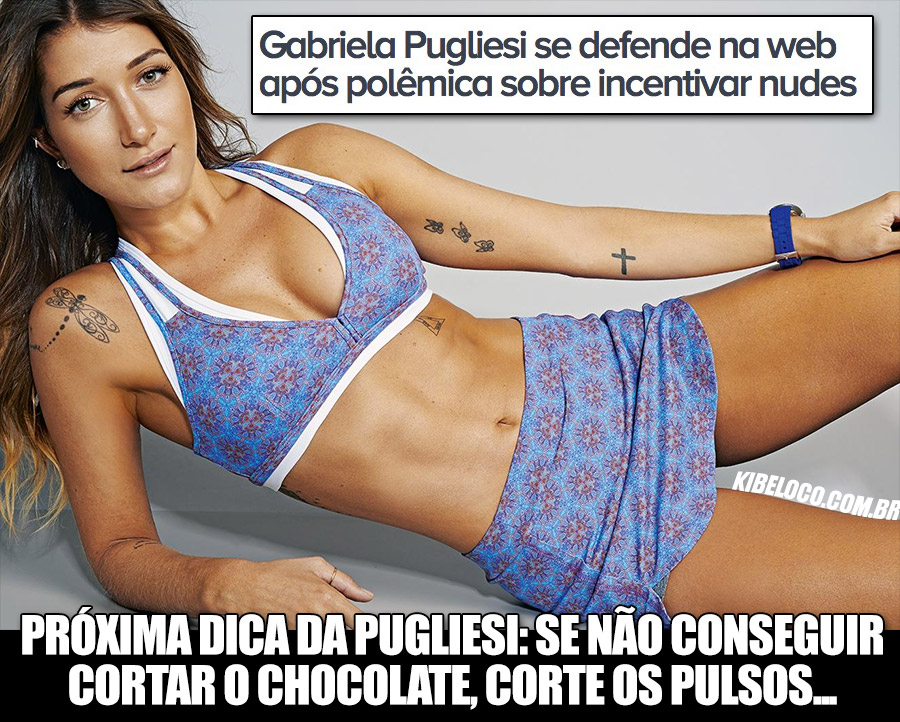 Gabriela Pugliesi se defende na web após polêmica sobre incentivar nudes