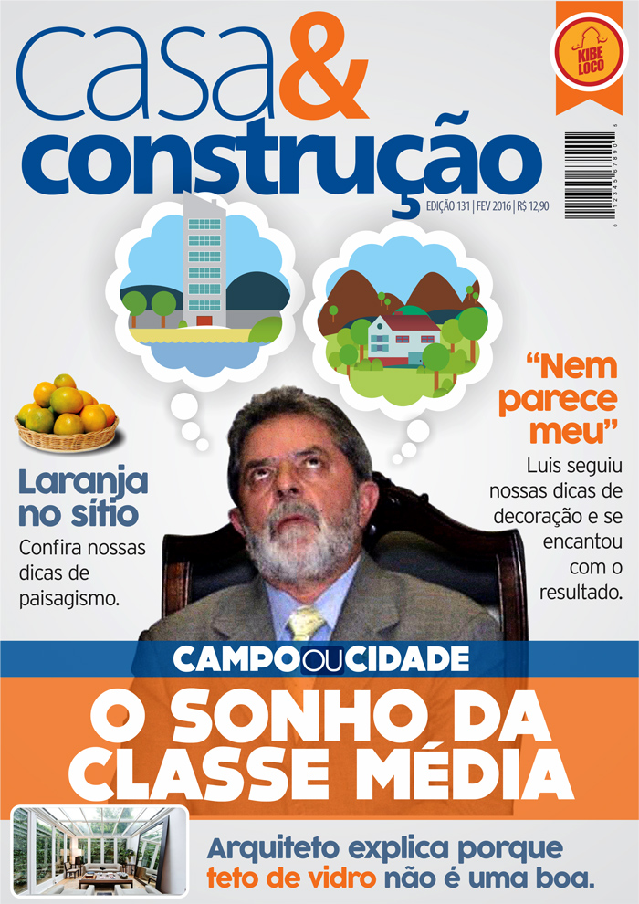 Revista Casa e Construção Lula