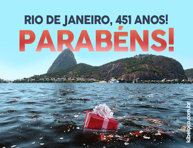 Parabéns Rio 451 anos